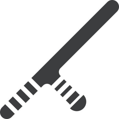 Beyzbol sopası. Basit tasarım