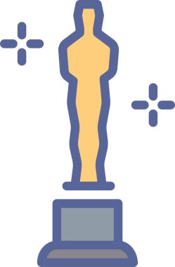 Kupa. Web simgesi basit illüstrasyon