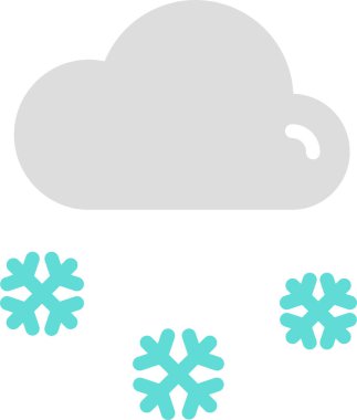 Bulut. Web simgesi basit illüstrasyon