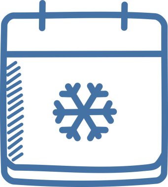 Kar tanesi. Web simgesi basit illüstrasyon