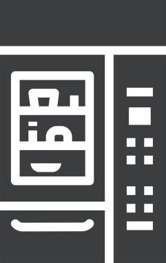 buzdolabı vektör simgesi modern illüstrasyon 