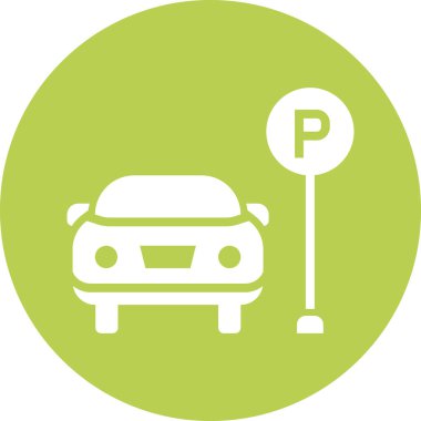 Park simgesinin vektör illüstrasyonu