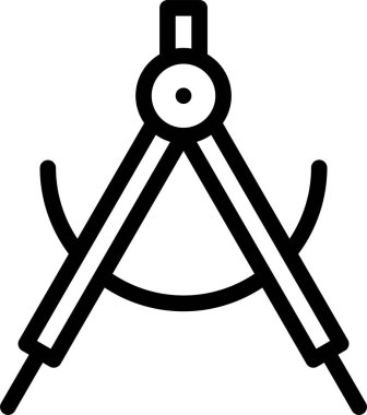 Pusula. Web simgesi basit tasarım 