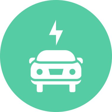 araba simgesi vektör illüstrasyonu