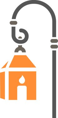 Fener. Web simgesi basit tasarım