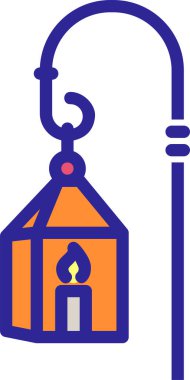 fener ağ simgesi basit illüstrasyon