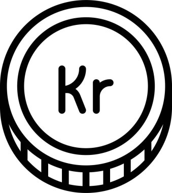 kron web simgesi, vektör illüstrasyonu 