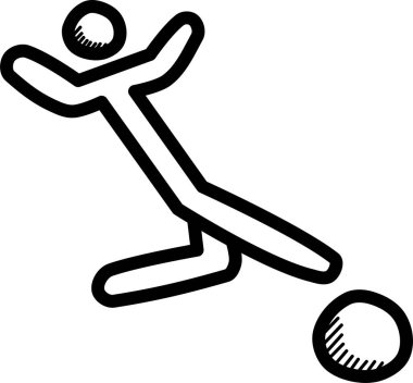 Felç oyunları. Web simgesi basit illüstrasyon