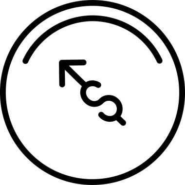 Dolar. Web simgesi basit tasarım