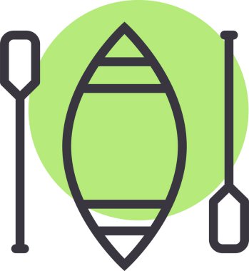 Kano. Web simgesi basit illüstrasyon