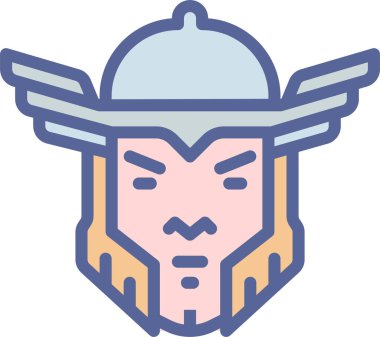 Baykuş. Web simgesi basit illüstrasyon