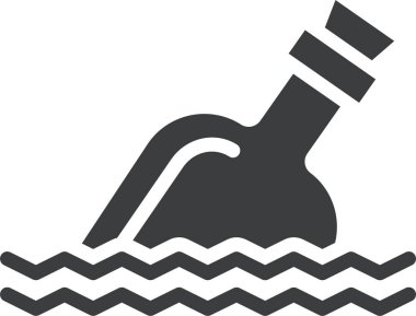 Trompet. Web simgesi basit tasarım