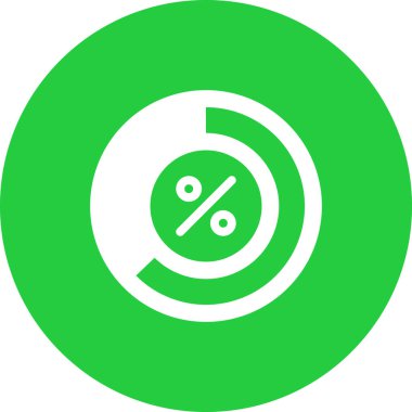 Pasta grafiği vektör illüstrasyonu