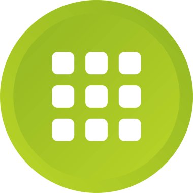 güzel iş ve ofis vektör simgesi.