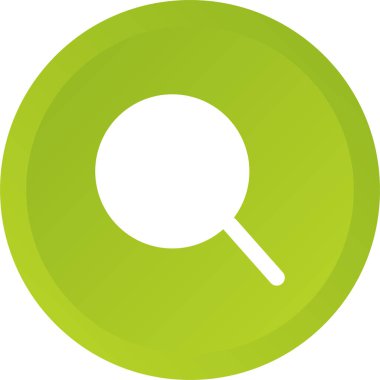 arama web simgesi, basit vektör illüstrasyonu 