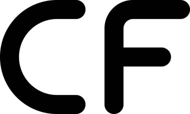 Franc, soyut vektör logo şablonu