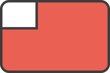 Abu Dabi ülke bayrağı, vektör illüstrasyonu