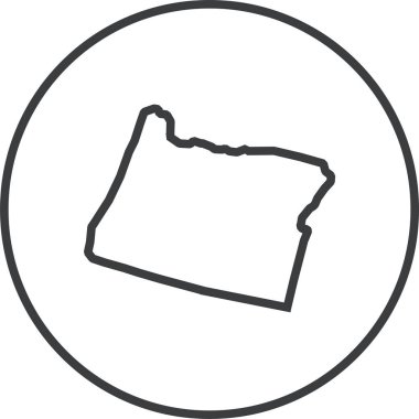 Bir devlet bayrağının haritasının vektör çizimi