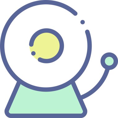 Alarm Ağı simgesi, basit vektör illüstrasyonu