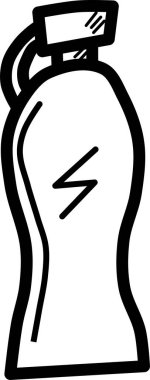 Bir kadının elinin vektör çizimi