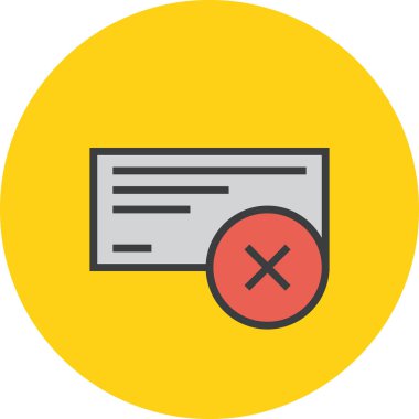 finans ve iş web simgesi, basit vektör illüstrasyonu  