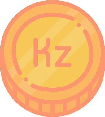 kwanza web simgesi, basit vektör illüstrasyonu 