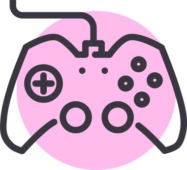 Video oyun konsolu. Basit tasarım 