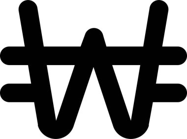 Kazandım. Web simgesi basit illüstrasyon