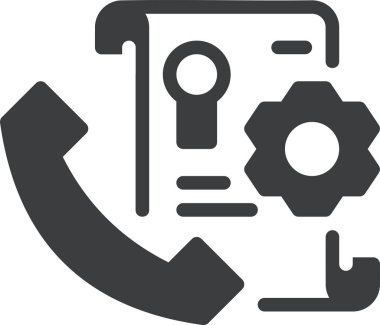 - Telefon. Web simgesi basit illüstrasyon