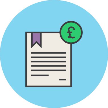 Çak. Web simgesi vektör illüstrasyonu