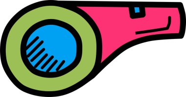 Düdük simgesinin gösterimi