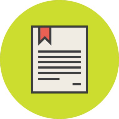 finans ve iş web simgesi, basit vektör illüstrasyonu  