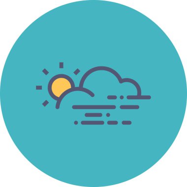 hava simgesi vektör illüstrasyonu