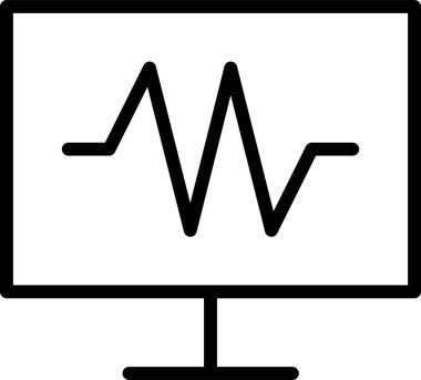 Web simgesi, vektör illüstrasyonunu izle