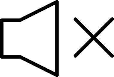 Hacim simgesinin vektör illüstrasyonu