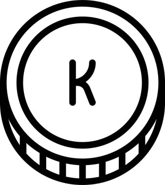 bitcoin. Web simgesi basit illüstrasyon