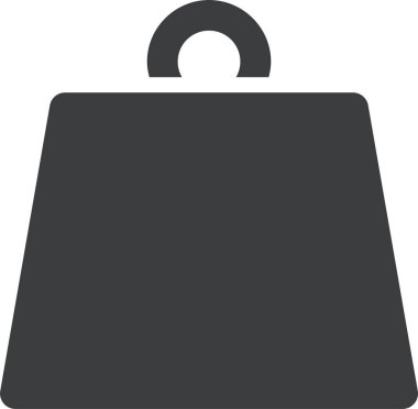 Çanta. Web simgesi basit tasarım 