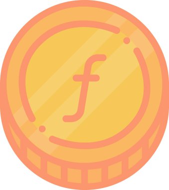 bitcoin. Web simgesi basit illüstrasyon