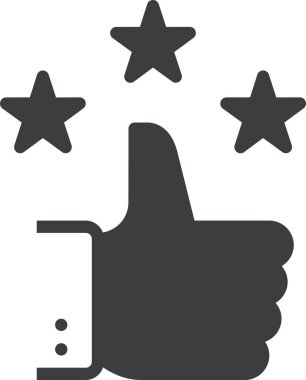 Yıldız. Web simgesi basit illüstrasyon