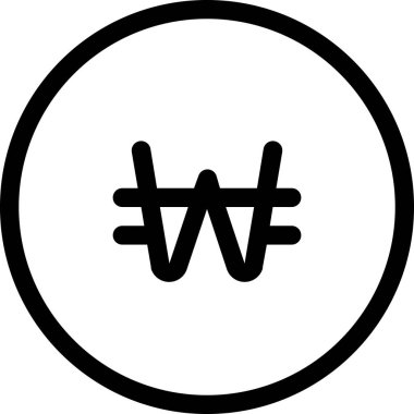 Kazandım. Web simgesi basit illüstrasyon