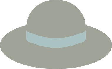 Şapka. Web simgesi basit illüstrasyon