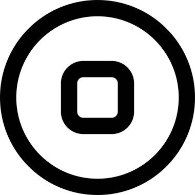 Duraklat simgesinin vektör illüstrasyonu