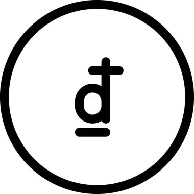 Bir çapraz simgenin vektör illüstrasyonu