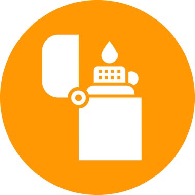 ateş ağı simgesi, basit vektör illüstrasyonu