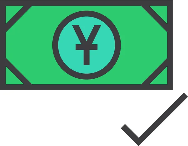 Zahlung Web Symbol Einfache Vektor Illustration — Stockvektor