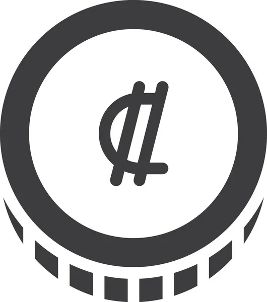 Yen Web Icon Simple Illustration — Stock Vector