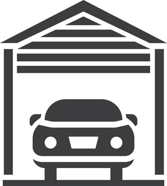 Vector Illustration Parking Icon — Stock Vector