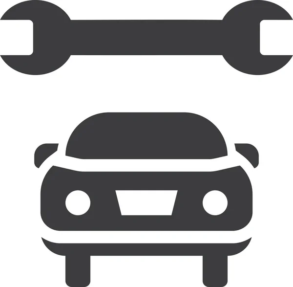 Car Service Web Icon — Stock Vector
