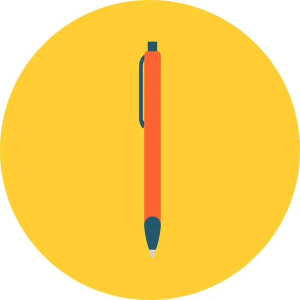 Pencil Icon Vector Illustration — Stock Vector