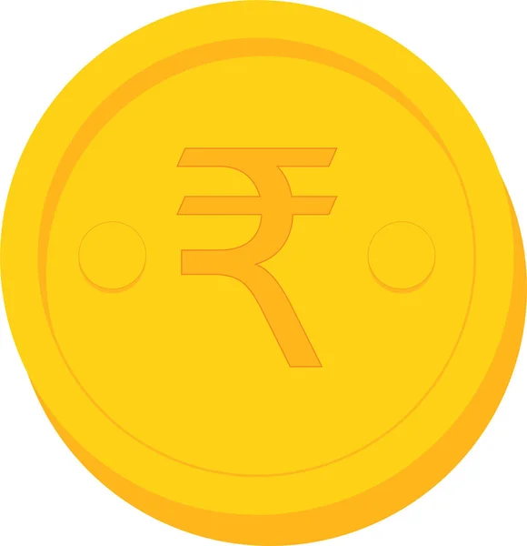 Веб Значок Валюти Рупії Проста Векторна Ілюстрація — стоковий вектор